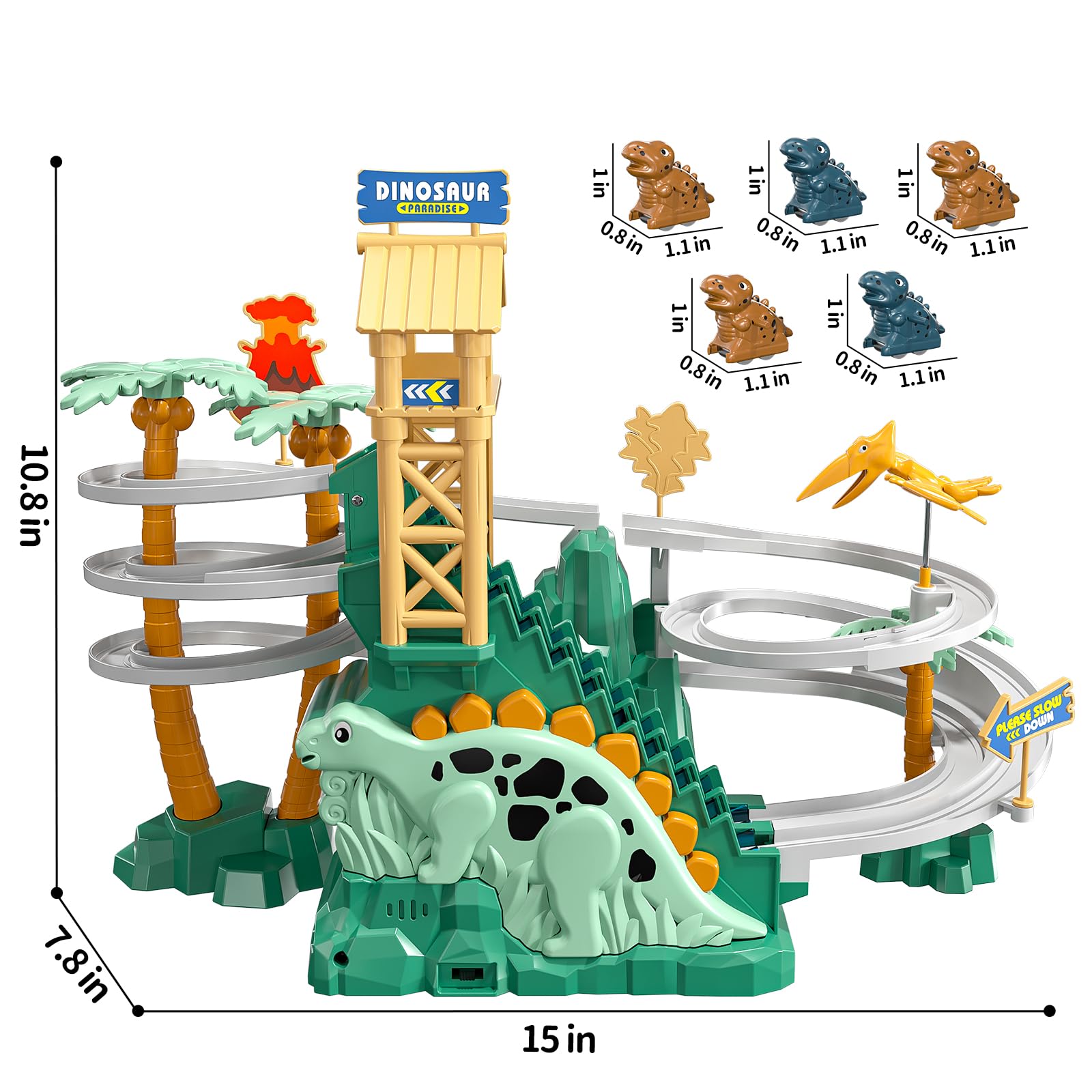 JUKUDAHU assembly-friendly playset makes setup quick for parents and kids.