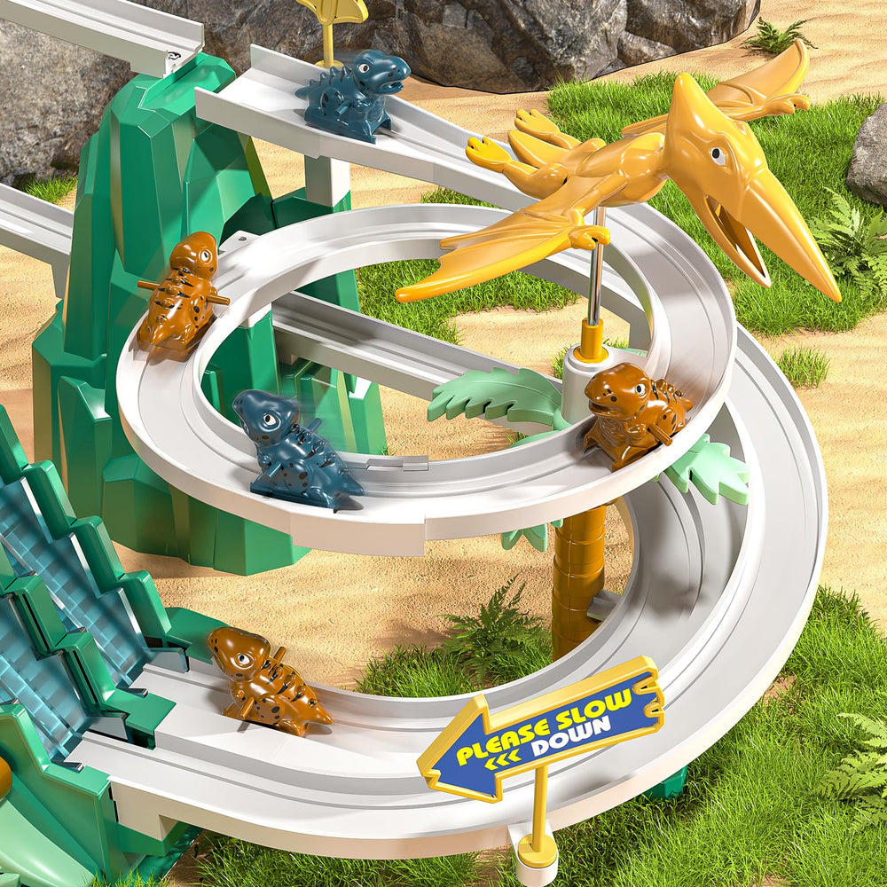 JUKUDAHU hand-eye coordination toy engages fine motor skills through track play.
