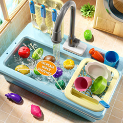 JUKUDAHU play detergent bottle adds authentic washing action.