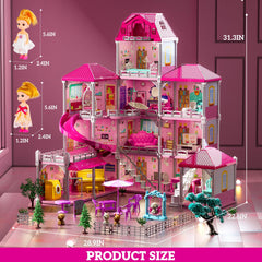 JUKUDAHU villa playset assembly process for quick setup