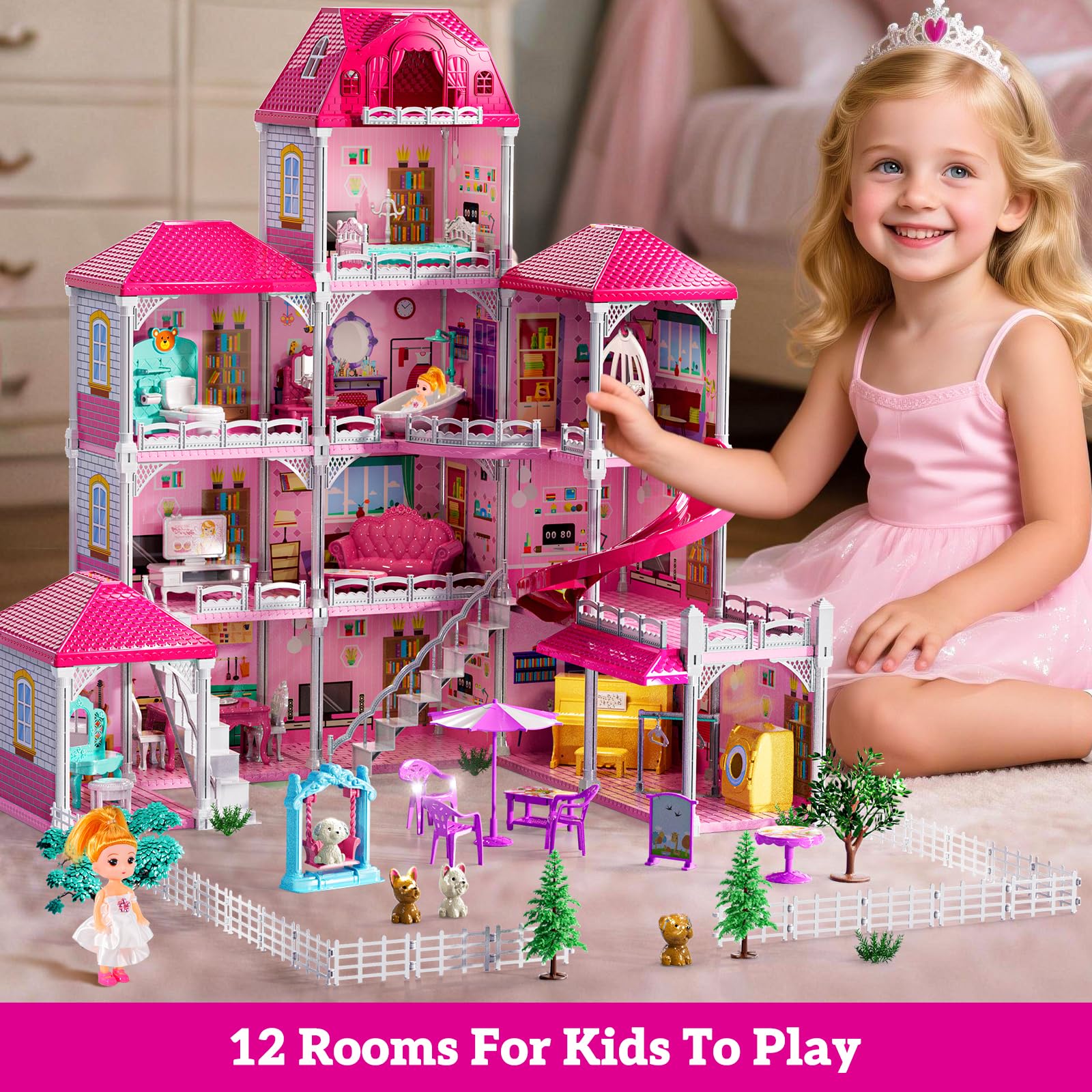 JUKUDAHU villa playset packaging and gift ready presentation