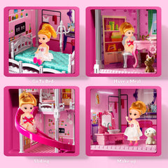 JUKUDAHU Villa Playset kitchen area encourages pretend cooking