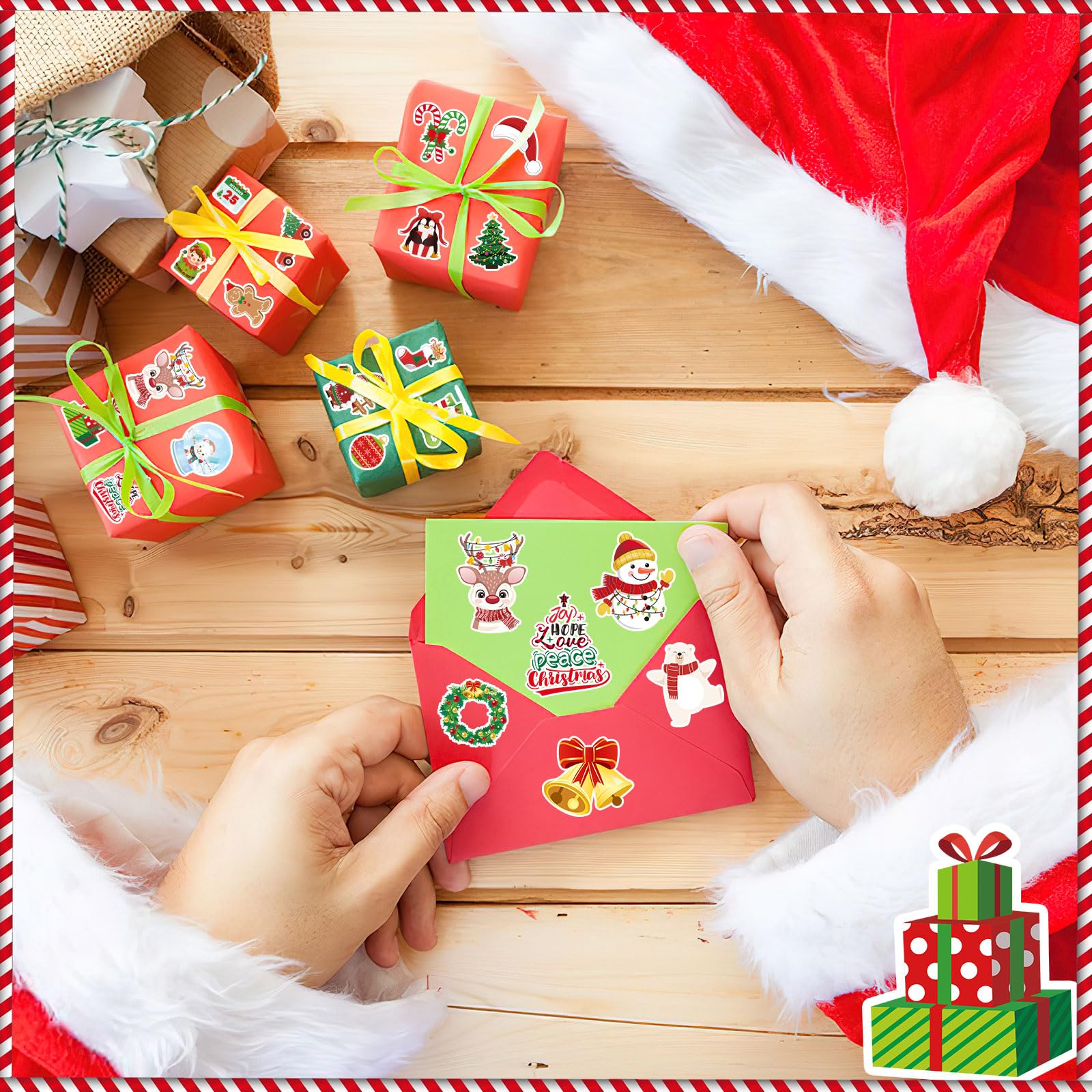 JULBEAR EVA foam stickers, odorless and durable for crafts
