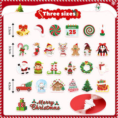 JULBEAR self-adhesive foam stickers, easy to apply on surfaces