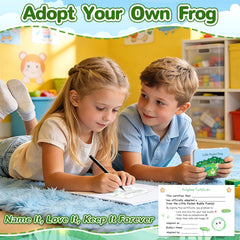 JULEASEL customizable adoption certificate adds a personal keepsake touch.