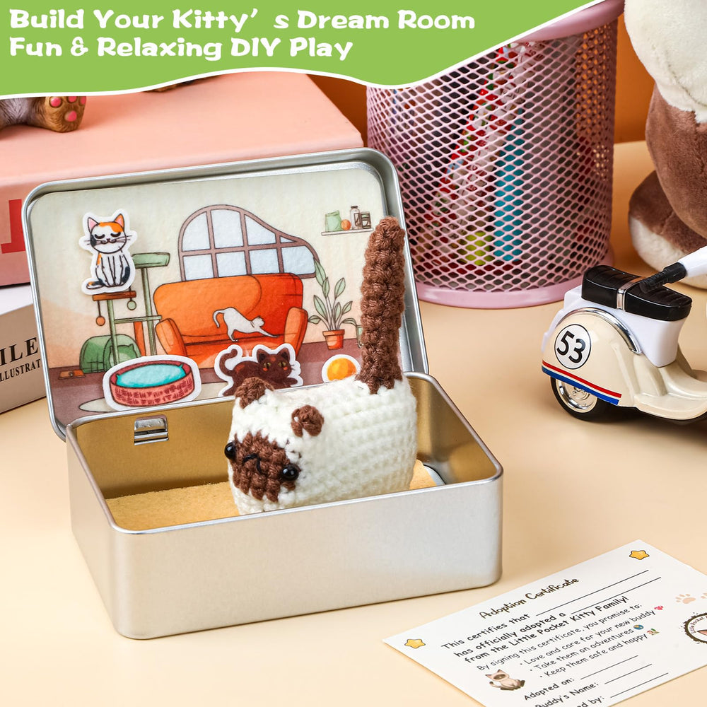 JULEASEL yarn ball and cat bed mat invite playful interaction.