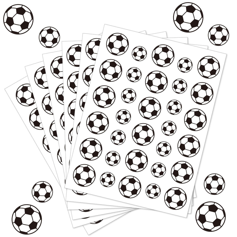 JULMELON 512Pcs soccer stickers pack for versatile decorations and crafts