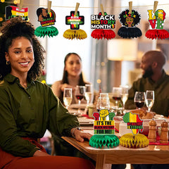 JULMELON BHM Africa map and fists accents as bold visual elements