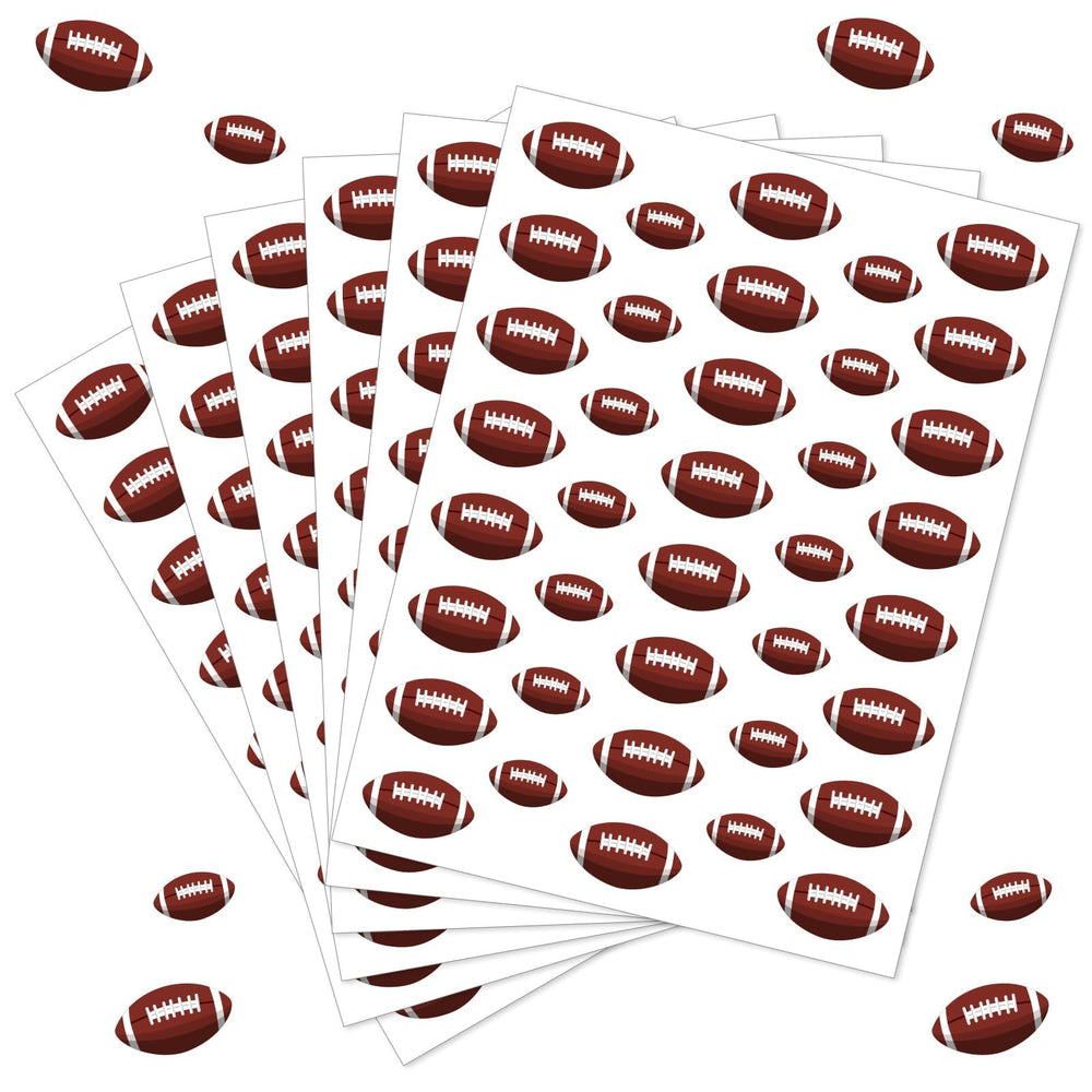 JULMELON football stickers 608 sheets for vibrant bottle and scrapbook decor
