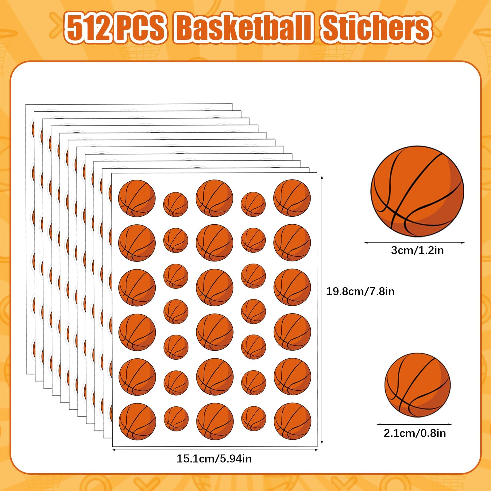 Julmelon stickers for scrapbooks add bright patterns and easy-to-peel adhesive.