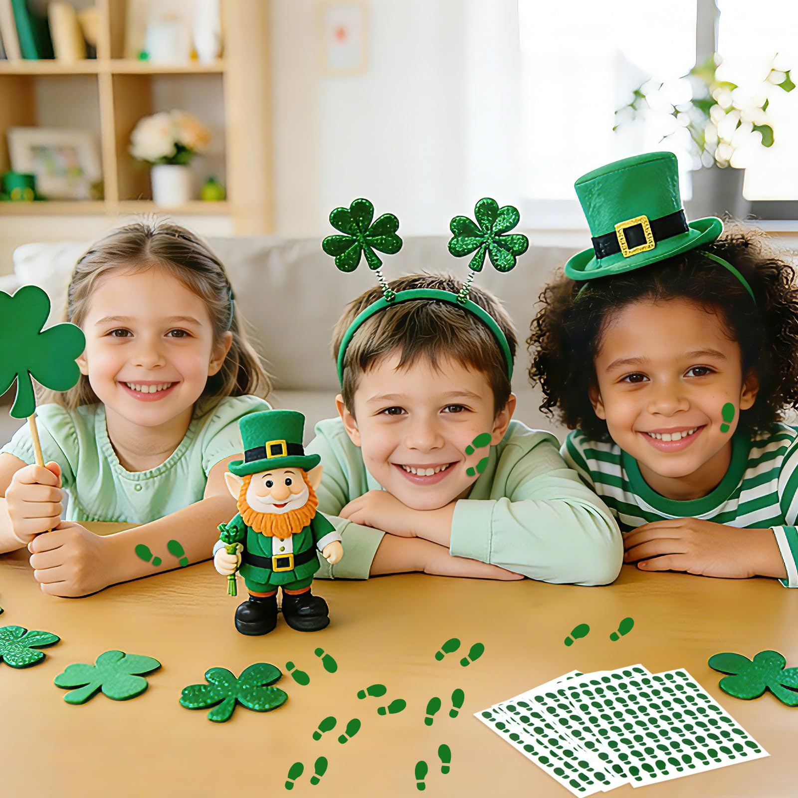 JULMELON leprechaun trap decoration for magical classroom or party setup