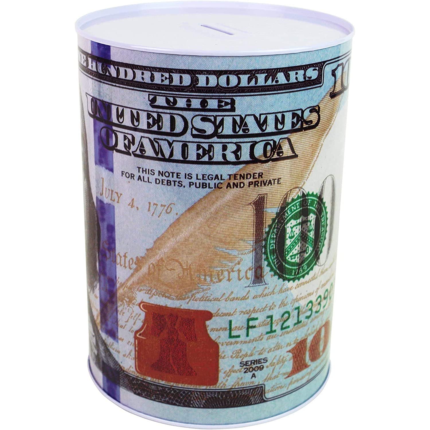 Julysgift piggy bank used as room decor in a modern setting