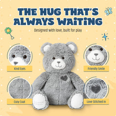 Jumble Dream Jumble Bear large plush toy for comforting hug.