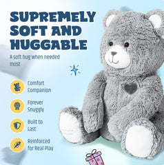 Jumble Dream Jumble Bear sleep-ready pose highlights nighttime soothing potential.