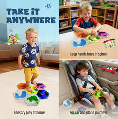 Jumble Dream Jumble Comb hexagon classroom-friendly fidget for focus.