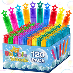 Jumlys mini bubble wands blue create colorful bubbles for outdoor party fun.