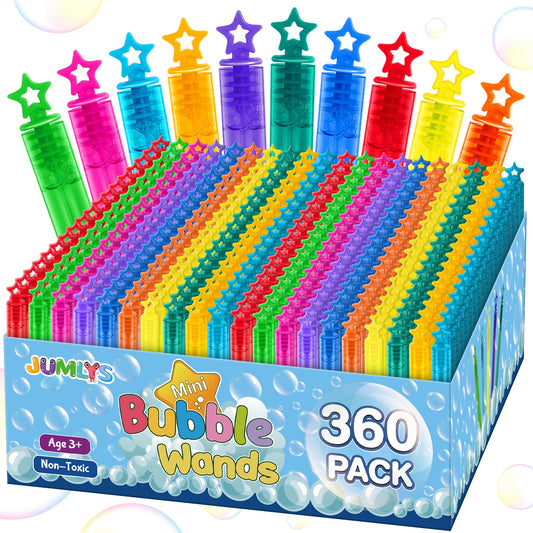 Jumlys mini bubble wands with blue star handles create kid-friendly party fun