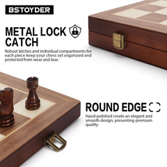 Jumlys smooth polished wooden pieces feel premium and durable.
