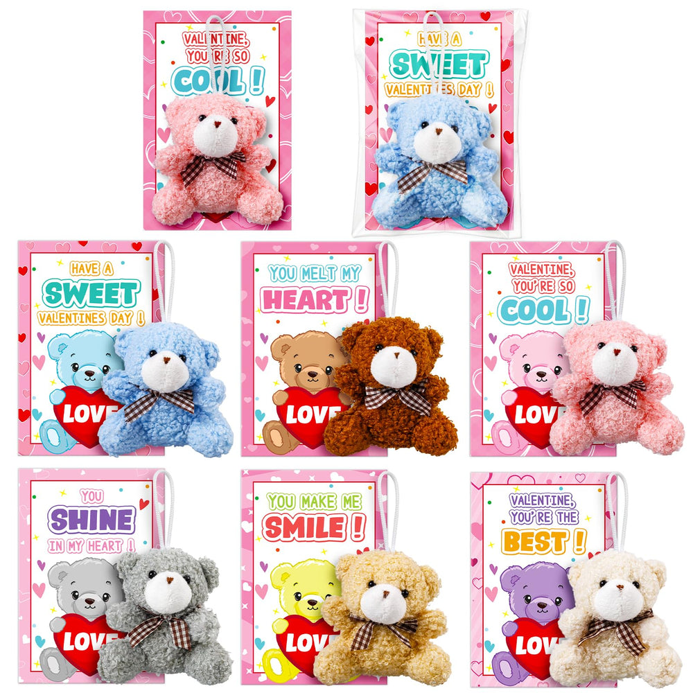 Jumlys Valentines cards 24-pack front view, ideal for classroom exchanges and party prizes
