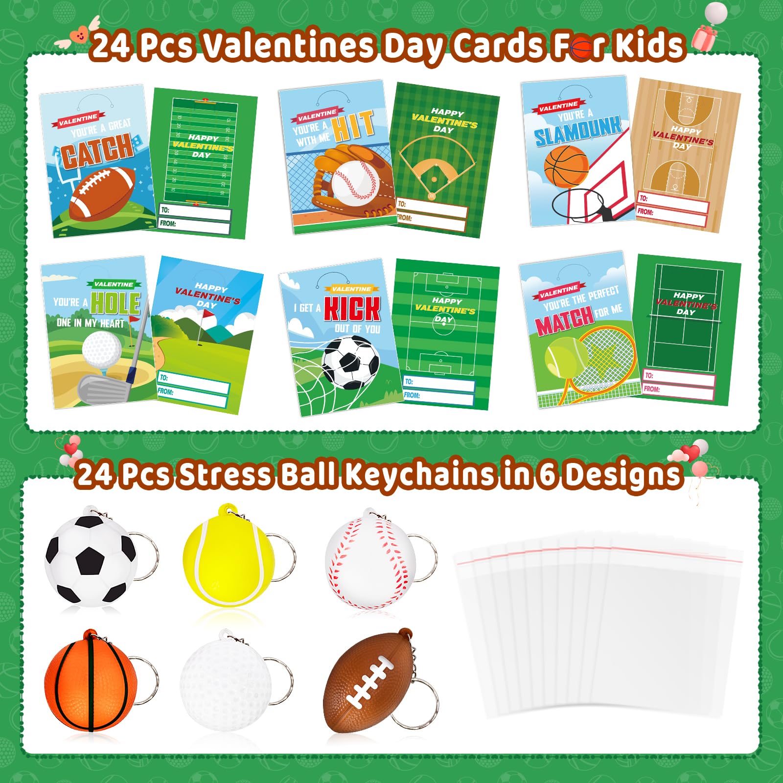 Jumlys six-design cards bring color to Valentine activities and prizes