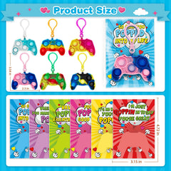 Jumlys card designs paired with fidget toys create vibrant Valentines gift options.