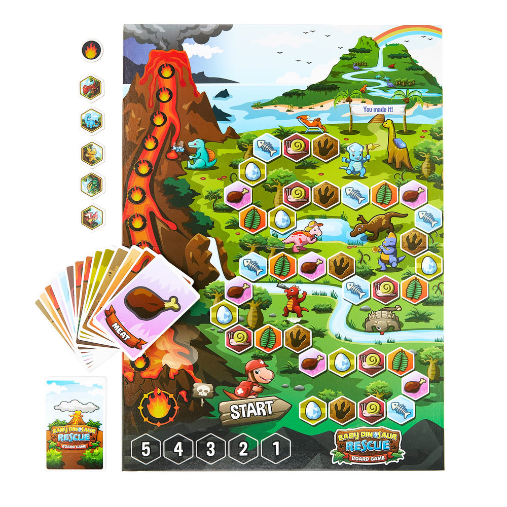 Jumping High Five classroom-friendly setup suits quick dinosaur rescue activities.