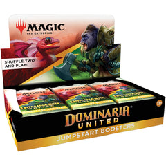 Two Jumpstart packs shuffled together on a play surface.