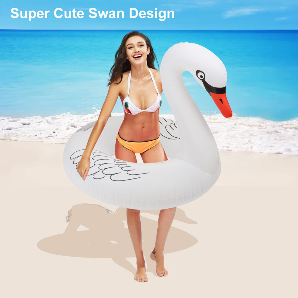 Junbig swan float ideal for pool parties and beaches