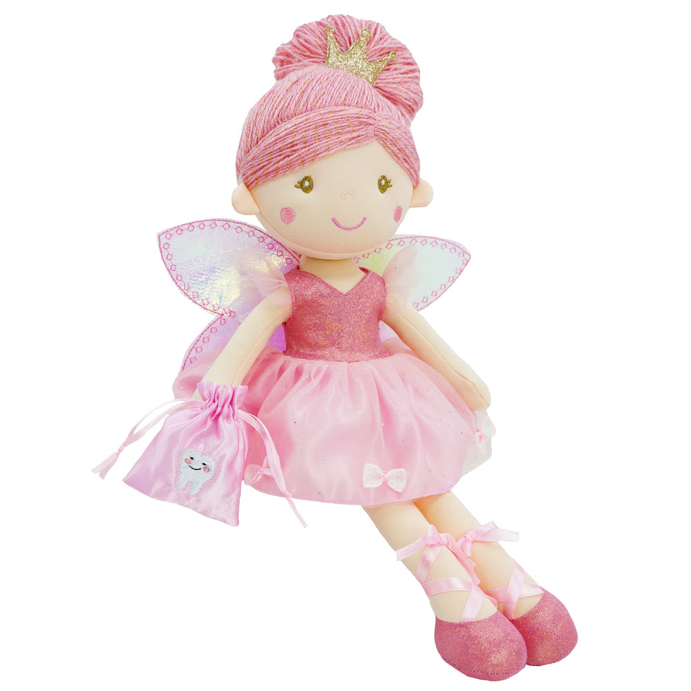 June Garden Anastasia soft-plush 17-inch doll is easy to hug.