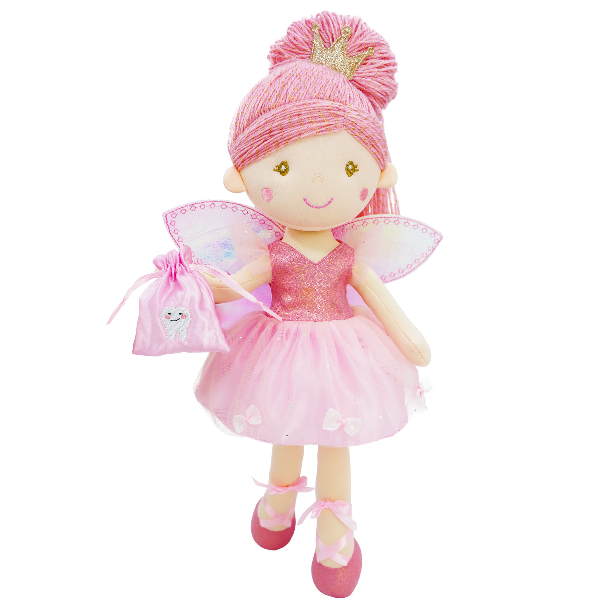 June Garden Anastasia tooth fairy doll with soft plush for comforting play.