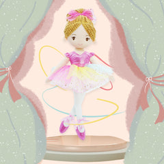 June Garden Polina fits in bags and strollers for travel.