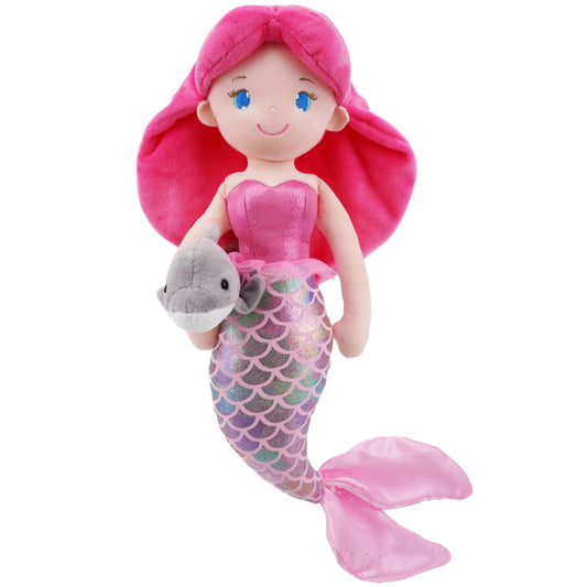 June Garden Thalassa hot pink hair inspires imaginative play and cozy cuddle sessions.