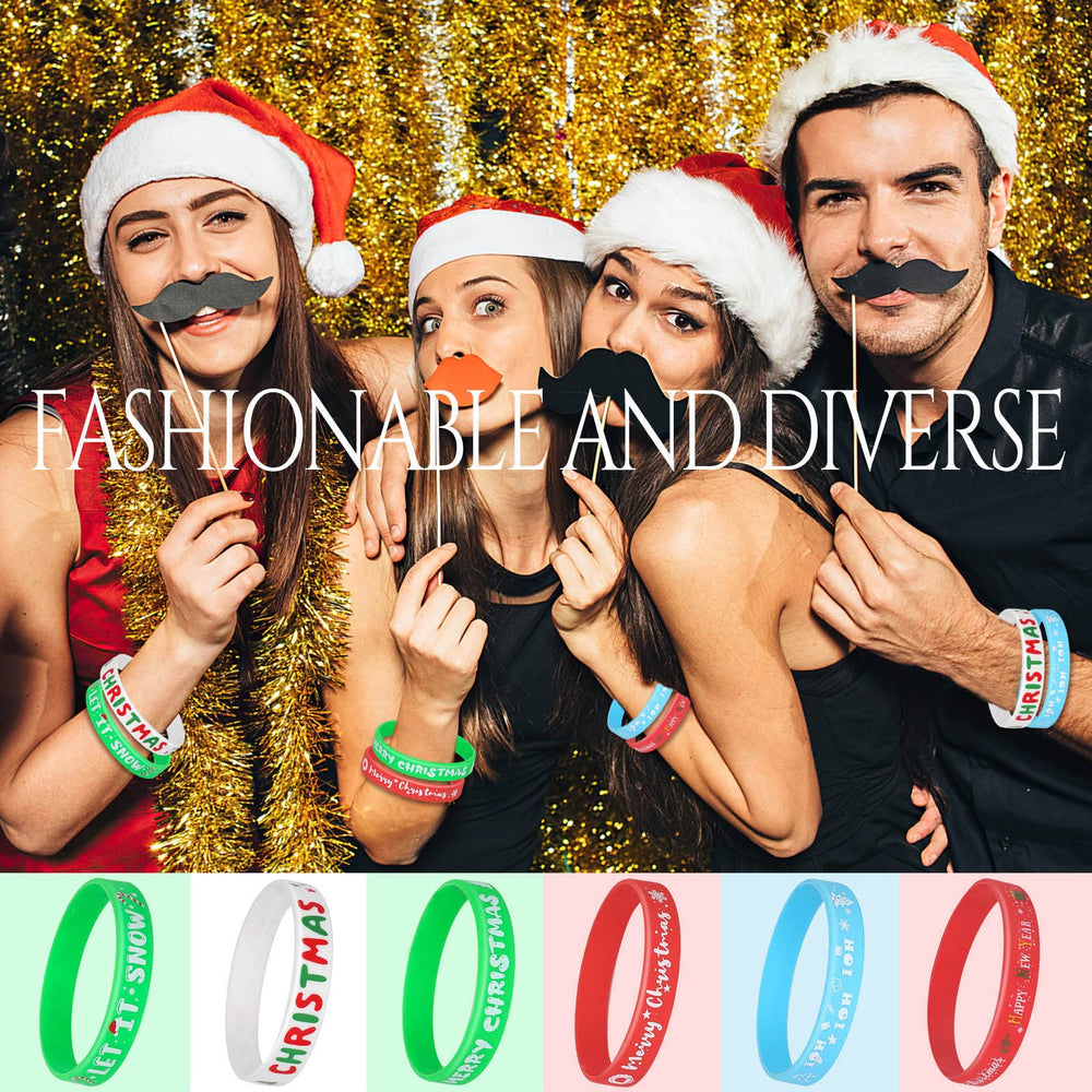 Junebrushes wristband design-5 offers soft, durable holiday wear