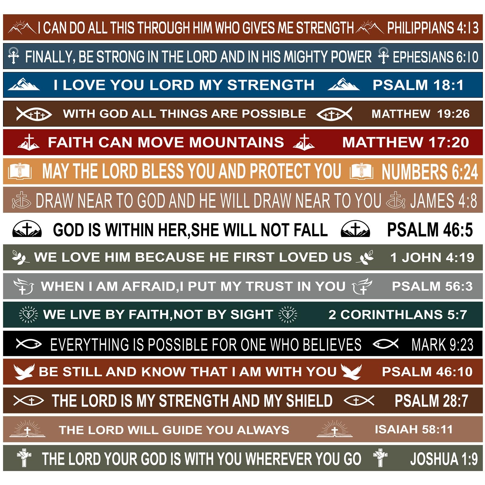 JUNEBRUSHS suitable for classroom or office wear as daily reminders