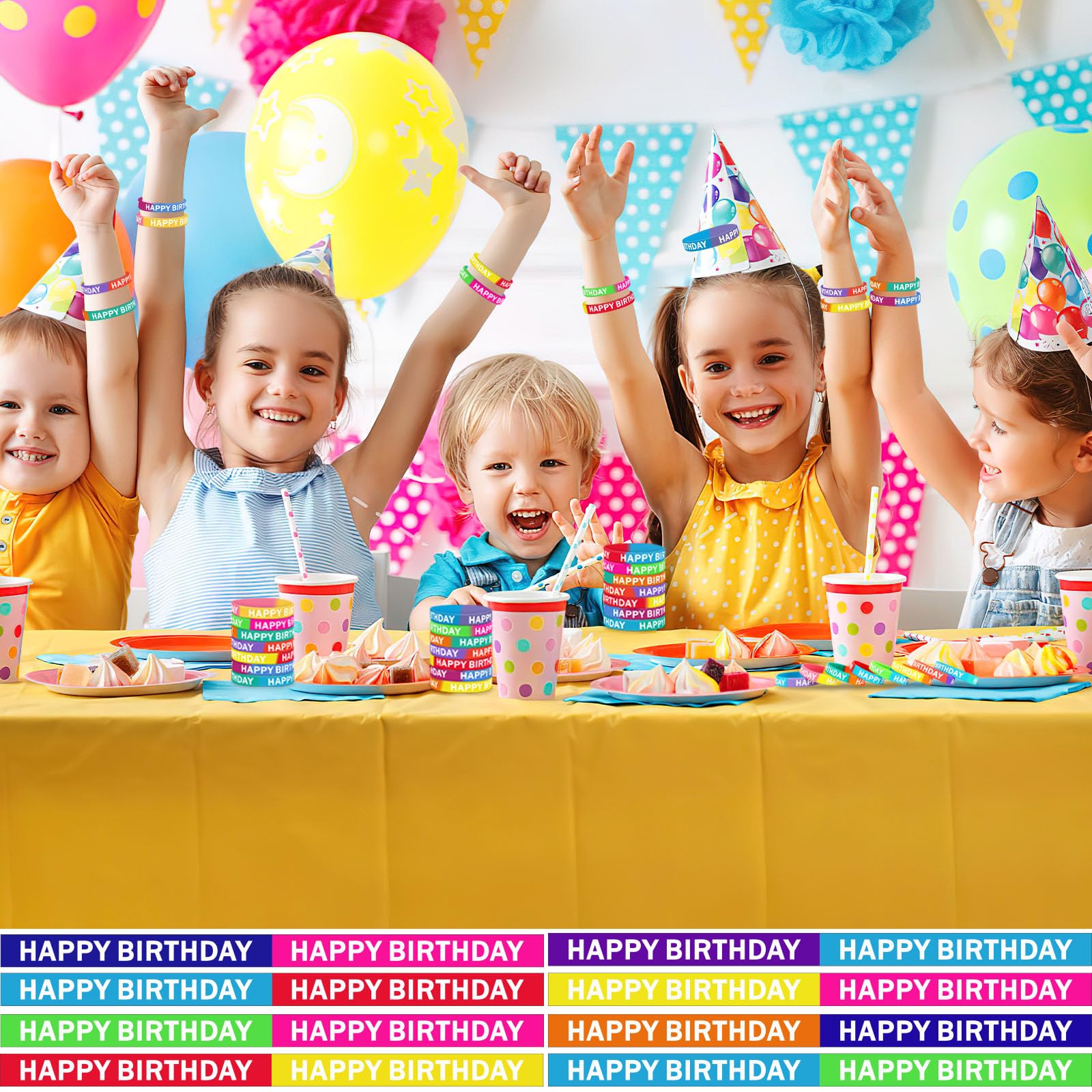 JUNEBRUSHS reusable silicone bracelets are durable for repeated classroom use