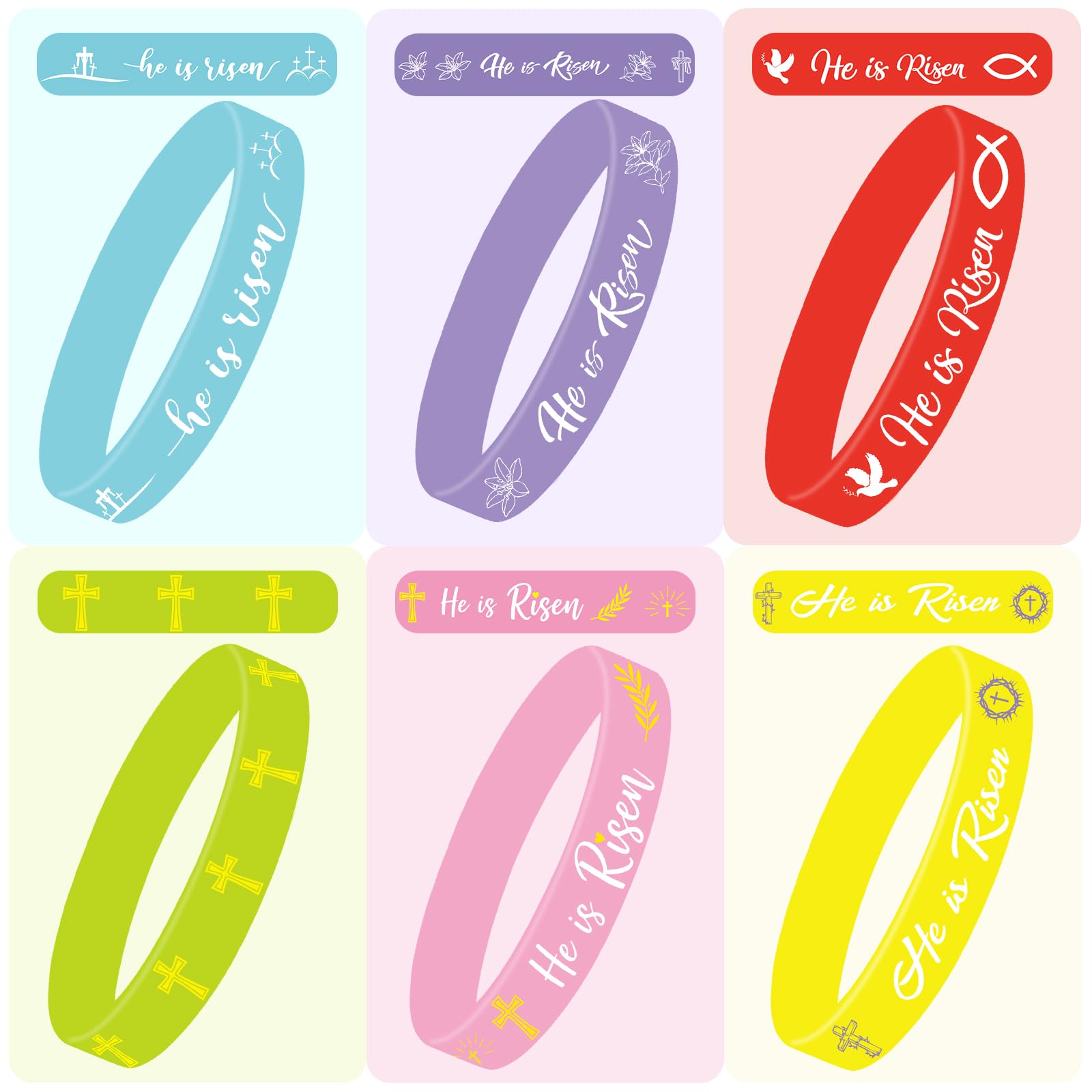 JUNEBRUSHS He Is Risen sunlight symbol bracelet captures hopeful glow for daily wear.