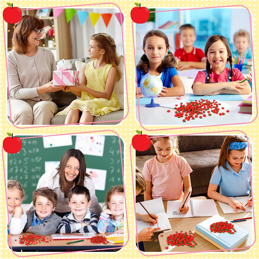 JUNEBRUSHS mini eraser collector pack adds color and fun to school supplies.
