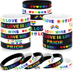 JUNEBRUSHS rainbow bracelet collection for Pride celebrations and daily wear