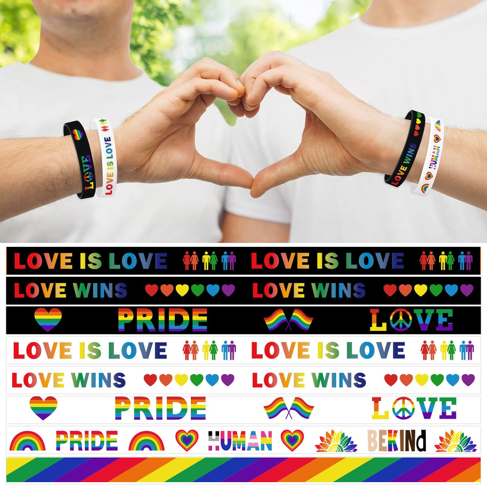 JUNEBRUSHS eight-design set suits daily wear and Pride events