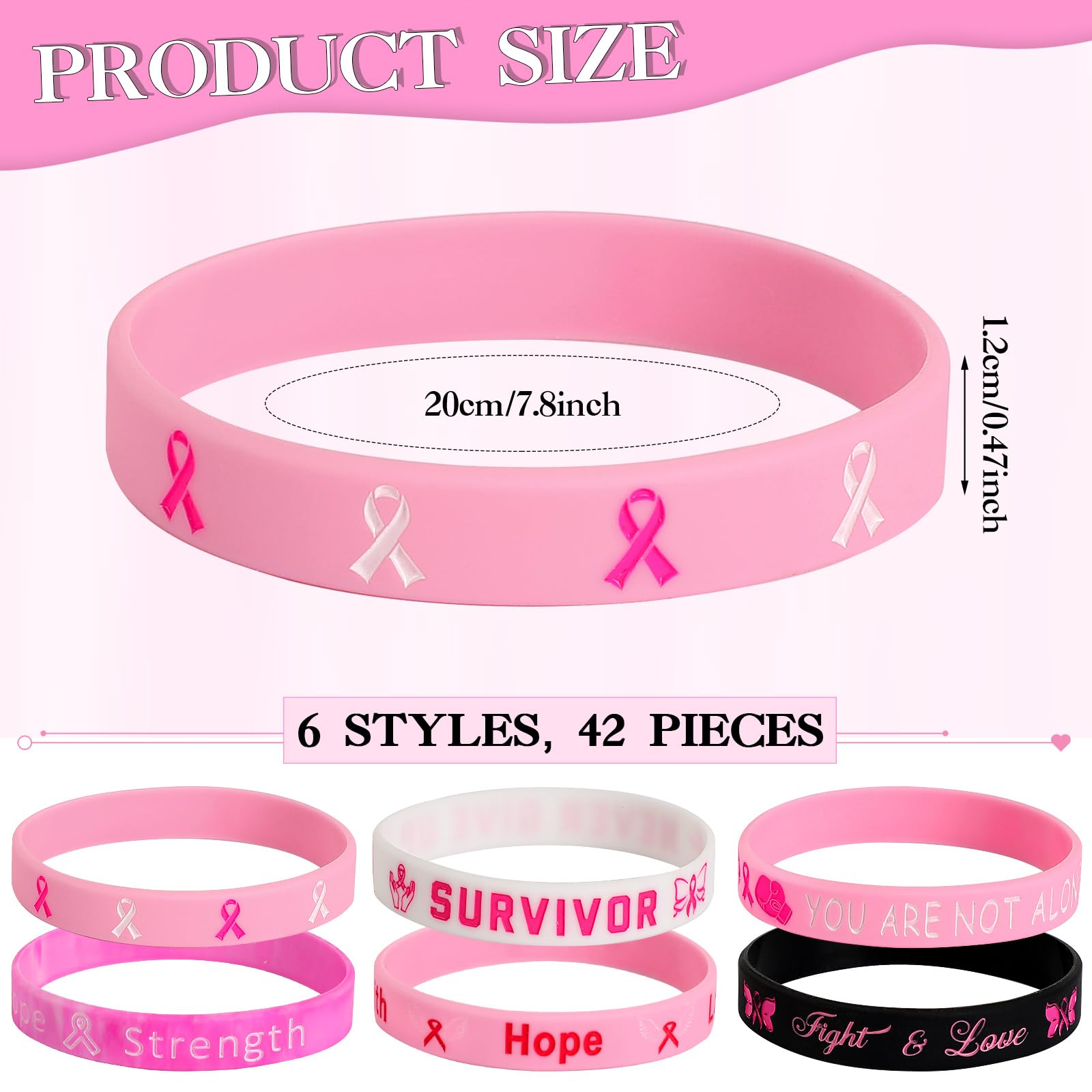 JUNEBRUSHS bracelet Fight Like a Girl design for empowerment and team wear.