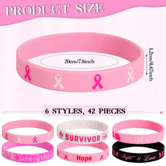 JUNEBRUSHS bracelet Fight Like a Girl design for empowerment and team wear.