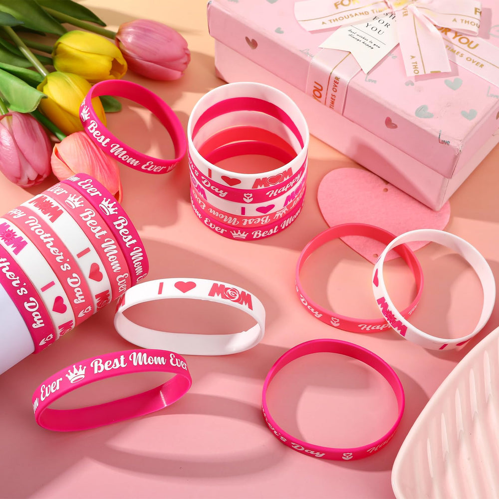 JUNEBRUSHS close-up silicone bracelet, smooth texture and durable elasticity