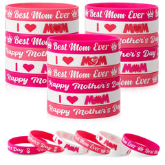 JUNEBRUSHS Mother's Day bracelets packaging, ideal for party favors and gift distribution