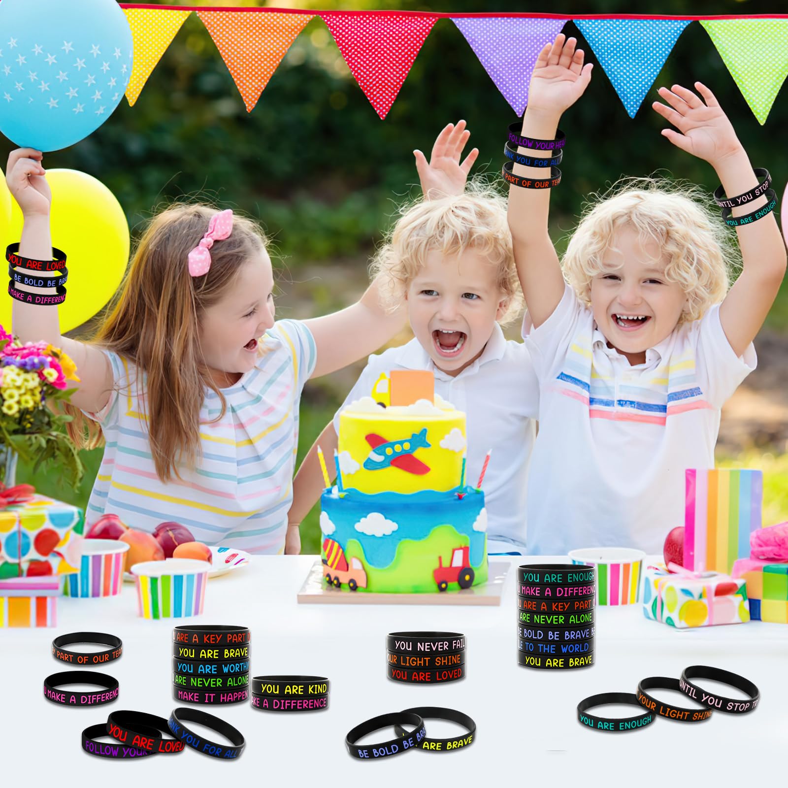 JUNEBRUSHS party favors and classroom rewards for events and celebrations.