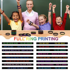 JUNEBRUSHS soft silicone wristbands providing comfortable all-day wear.