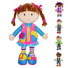 June Garden Dressy Friends Belle full body view for imaginative dress-up play.