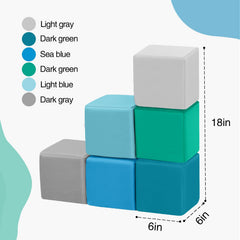 JungleDove foam blocks with PU leather covers provide durable, wipe-clean surfaces