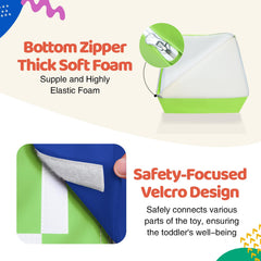 JungleDove foam climbing block fan enhances imaginative play at different heights