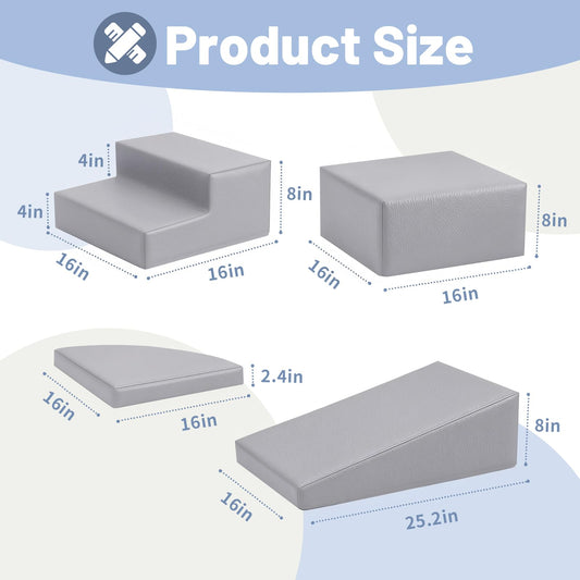 JungleDove slide foam climbing block featuring smooth surface for gentle climbs