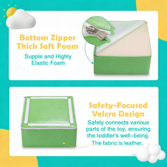JungleDove small triangle foam block enhances grip and coordination.